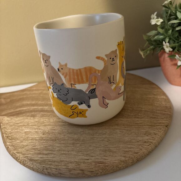 Opalhouse 16oz Stoneware "Cat Person" Coffee Tea Mug 2023 NWT Birthday,Gift - Picture 4 of 8